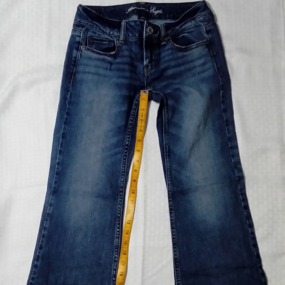 Women's American Eagle Outfitters AE Hipster Flare Stretch Denim Jeans